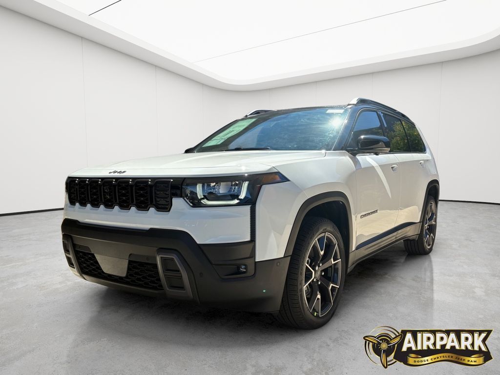 New 2026 Bright White Jeep Overland image 8