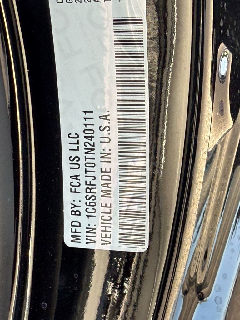 New 2026 Diamond Black Crystal Pearlcoat Ram Laramie image 23