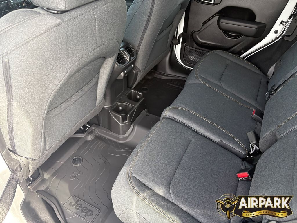 New 2026 Bright White Jeep Sport image 13