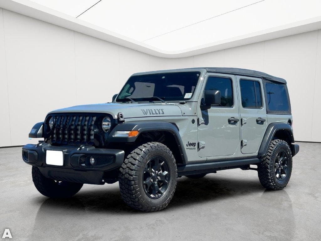 Certified Used 2022 Sting-Gray Clearcoat Jeep Unlimited Willys image 2