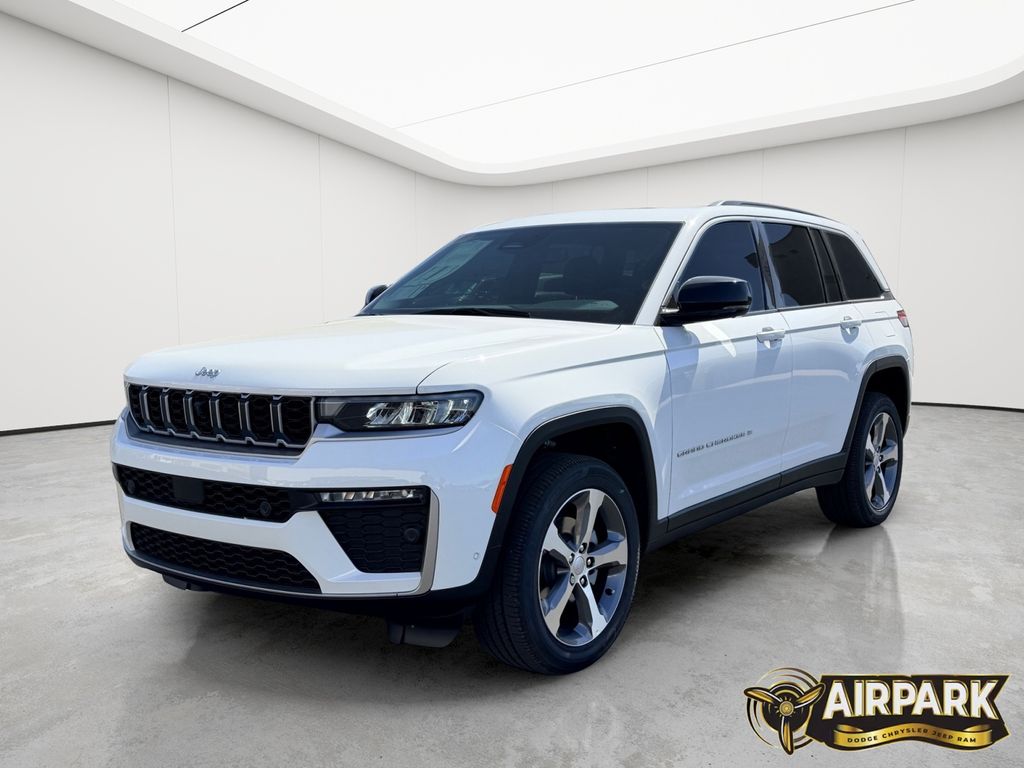New 2026 Bright White Jeep Limited image 8