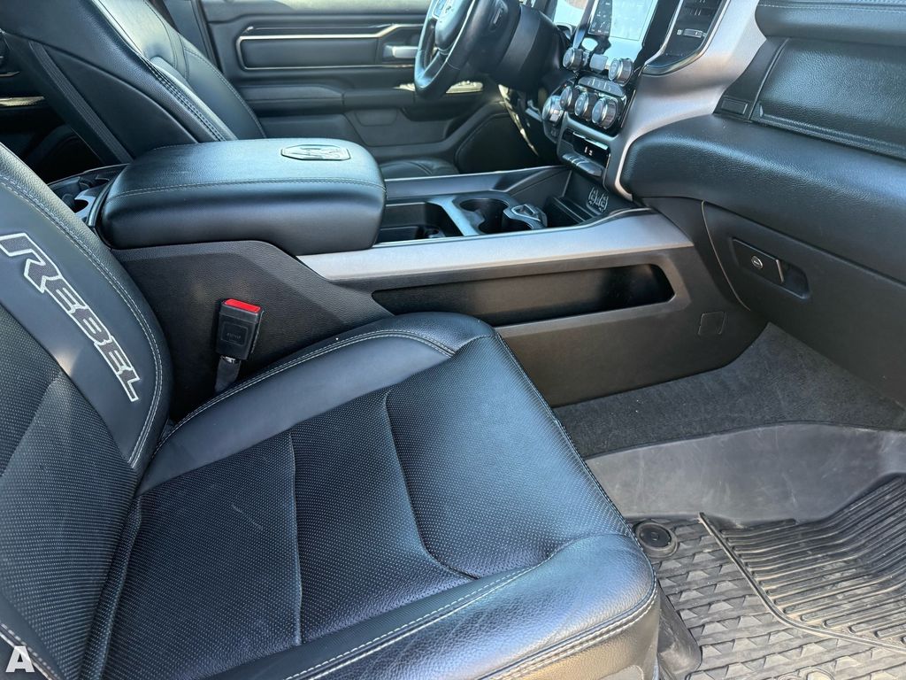 Used 2022 Granite Crystal Metallic Clearcoat Ram Rebel image 30