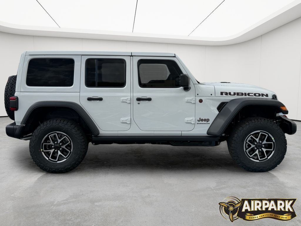 New 2026 Bright White Jeep Rubicon image 3