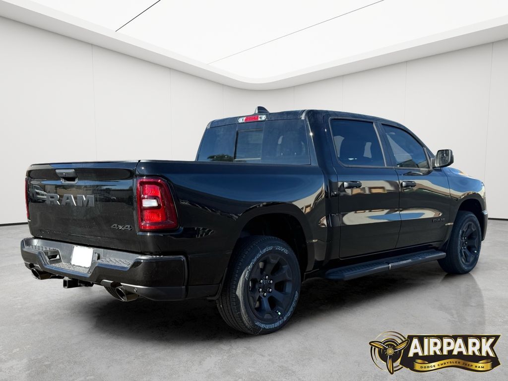 New 2026 Diamond Black Crystal Pearlcoat Ram Tradesman image 4