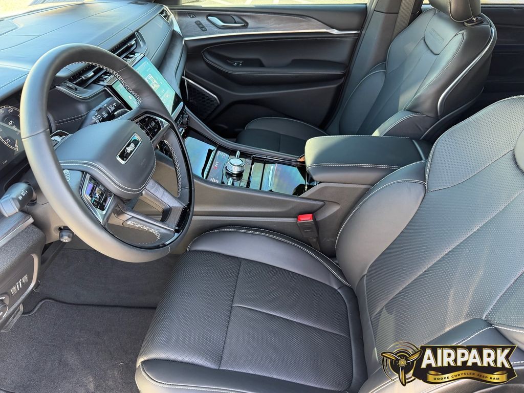 New 2025 Bright White Jeep Overland image 16