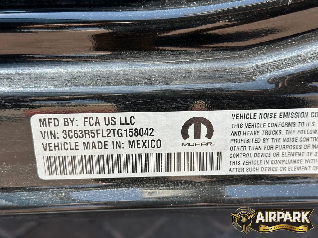 New 2026 Diamond Black Crystal Pearlcoat Ram Laramie image 22