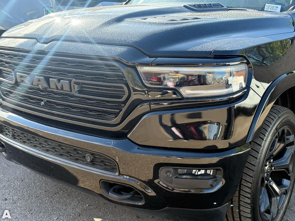 Used 2024 Diamond Black Crystal Pearlcoat Ram Tradesman image 8