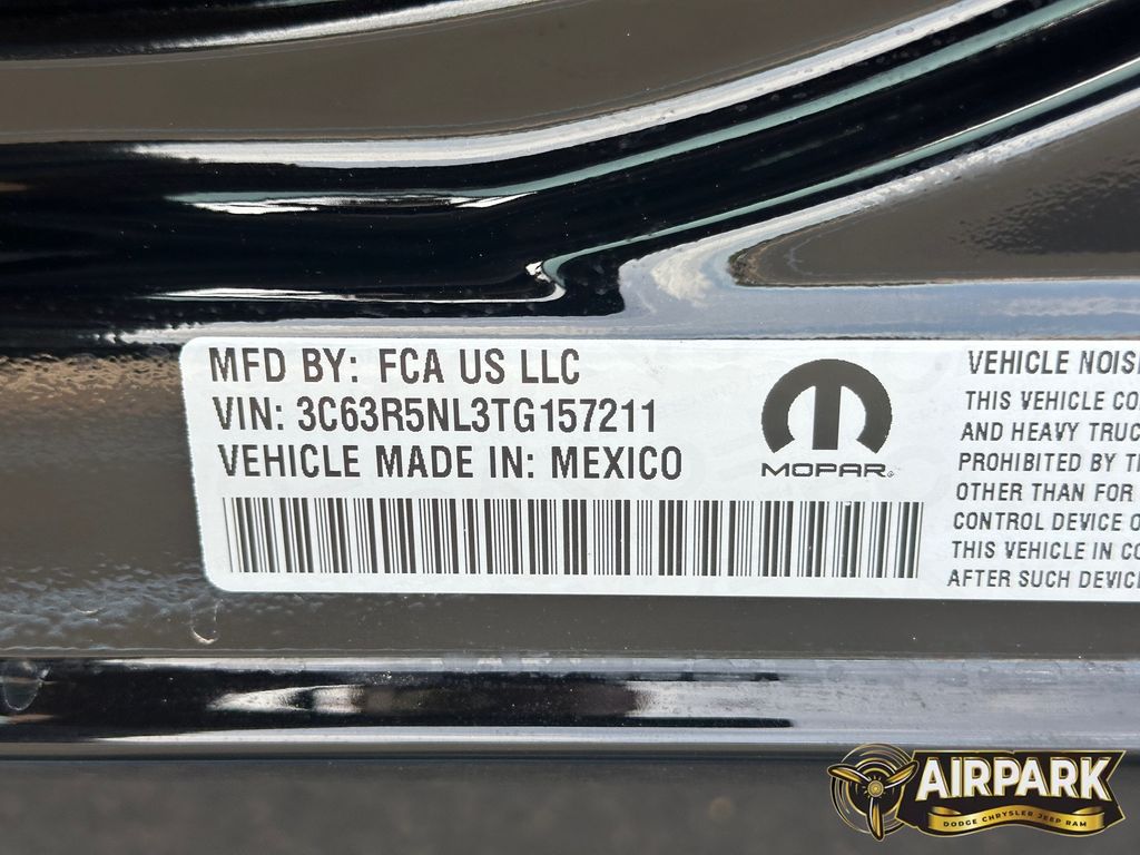 New 2026 Diamond Black Crystal Pearlcoat Ram Laramie image 21