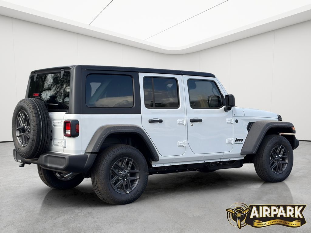 New 2026 Bright White Jeep Sport image 4