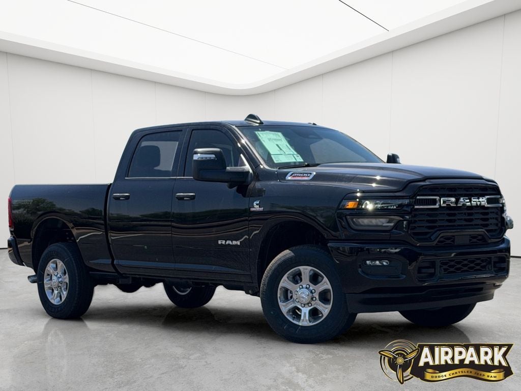 New 2026 Diamond Black Crystal Pearlcoat Ram Big Horn image 2