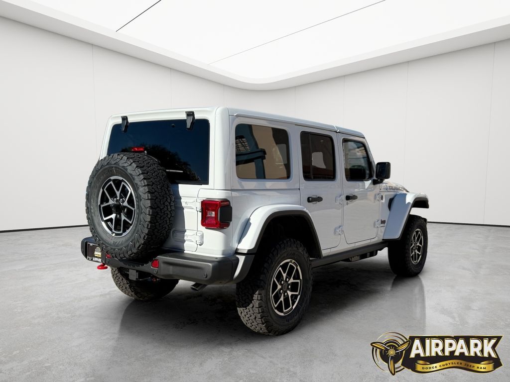 New 2026 Bright White Jeep Rubicon image 4