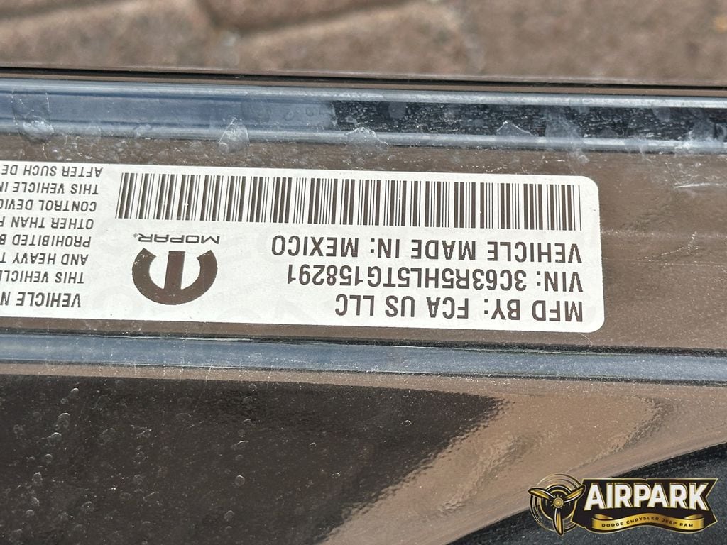 New 2026 Diamond Black Crystal Pearlcoat Ram Tradesman image 21