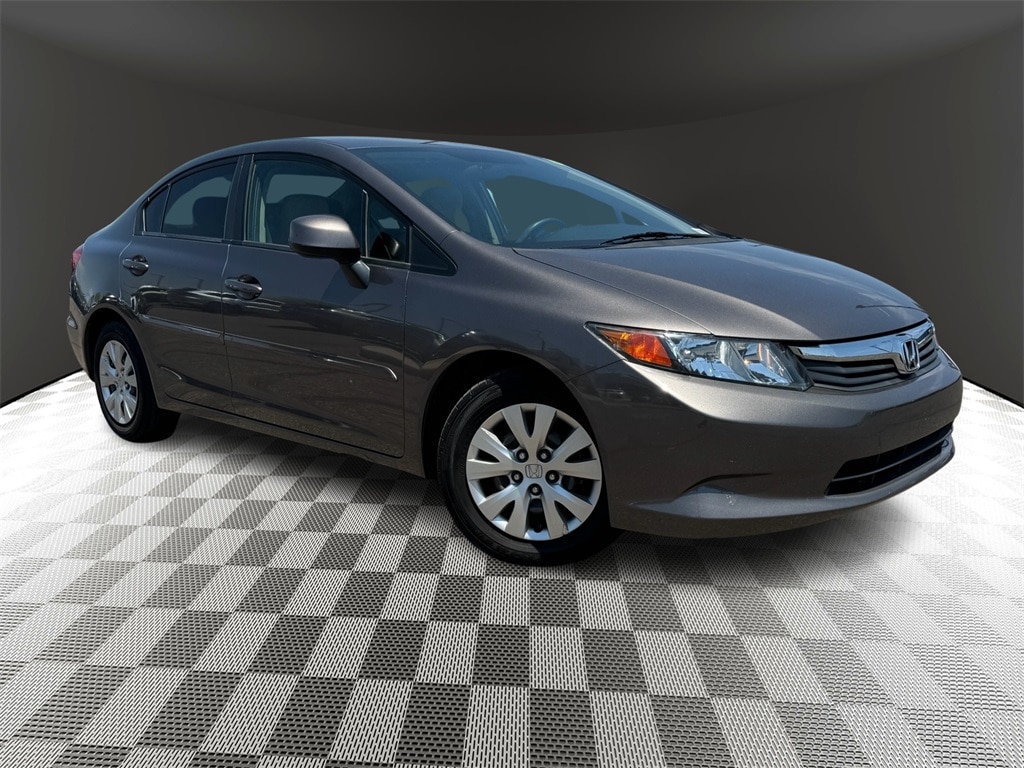 Used 2012 Honda Civic LX with VIN 19XFB2F57CE336372 for sale in Scottsdale, AZ