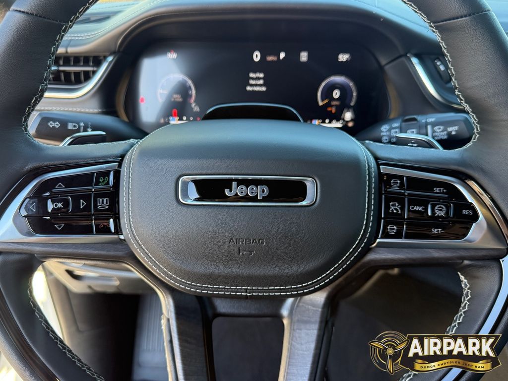 New 2025 Bright White Jeep Overland image 14