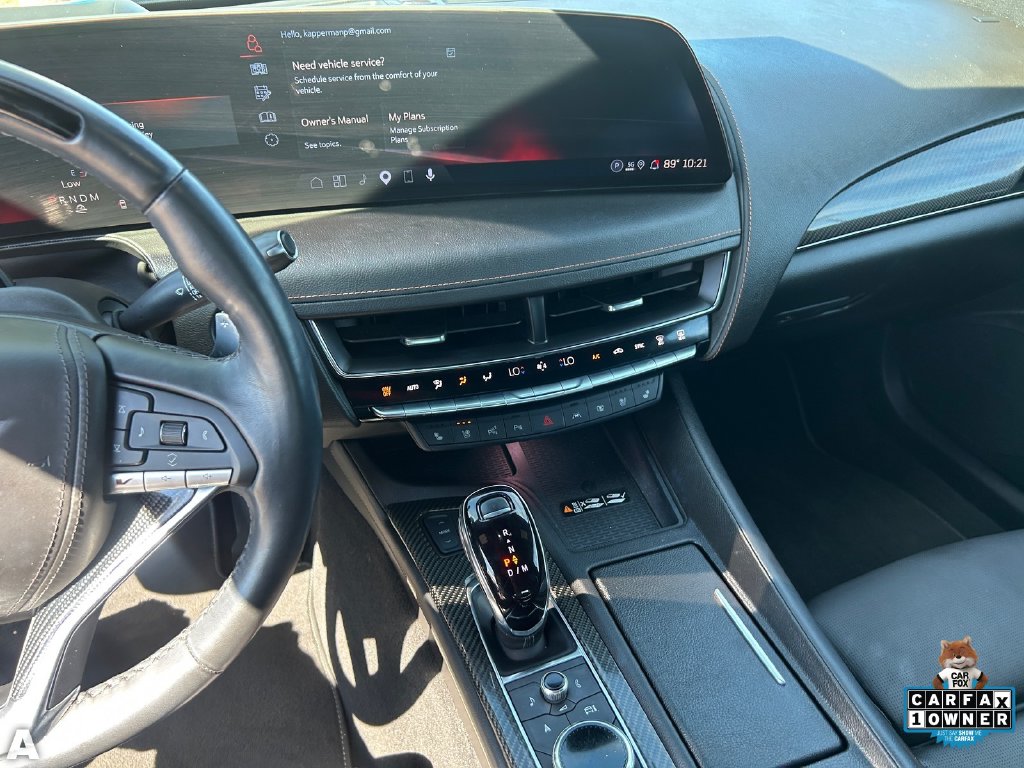 Used 2025 Coastal Blue Metallic Cadillac V-Series image 23