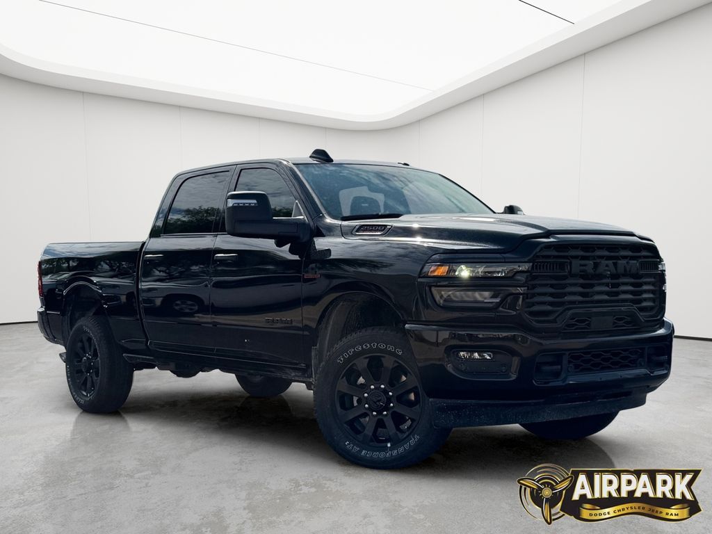 New 2026 Diamond Black Crystal Pearlcoat Ram Big Horn image 2