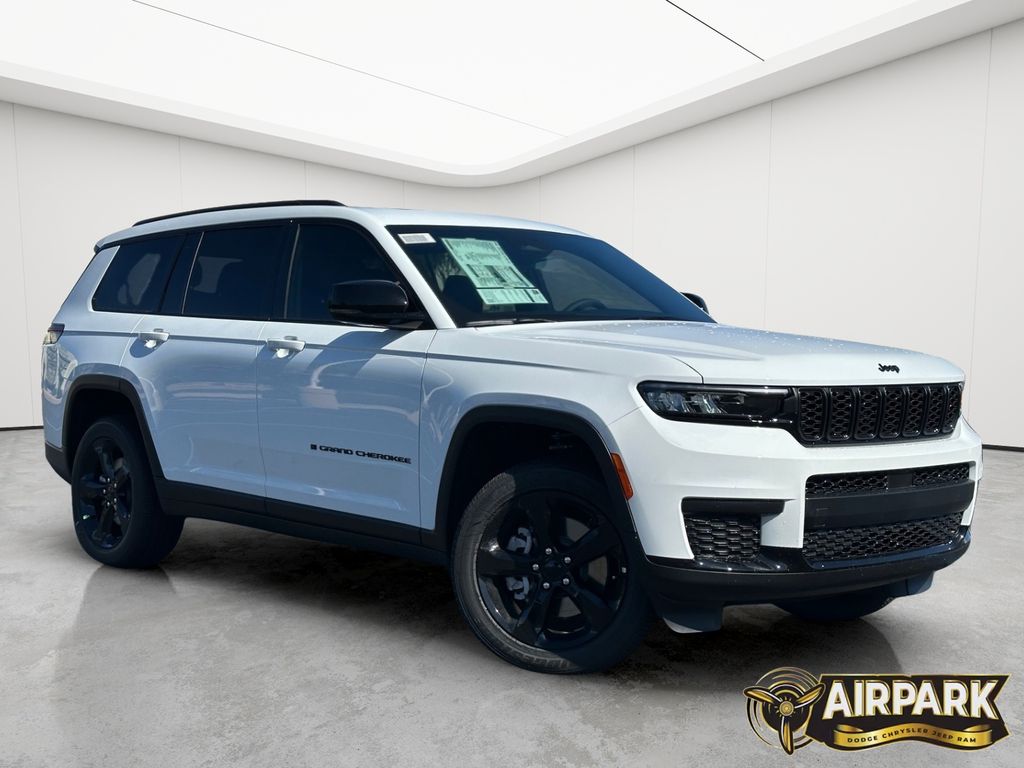 New 2025 Bright White Jeep Laredo image 2