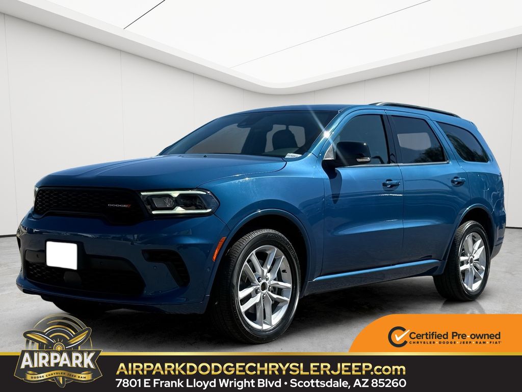 Blue (Frostbite Pearlcoat) 2025 Dodge Durango GT Plus AWD SUV / Crossover All-Wheel Drive Automatic