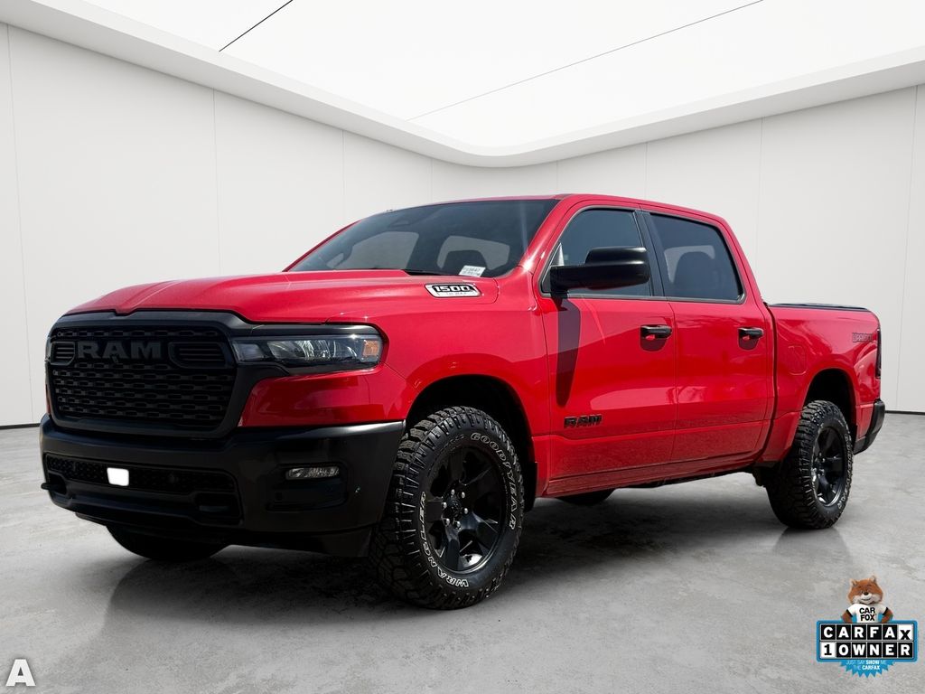 Used 2025 Flame Red Clearcoat Ram Warlock image 2