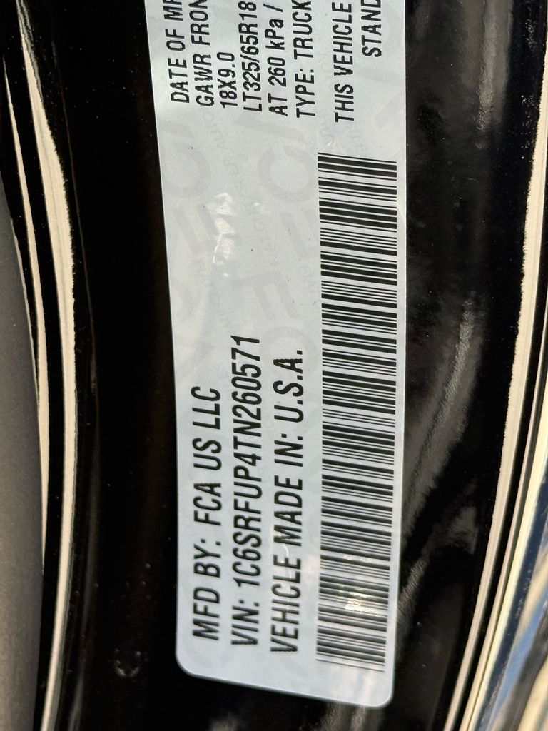 New 2026 Diamond Black Crystal Pearlcoat Ram RHO image 24