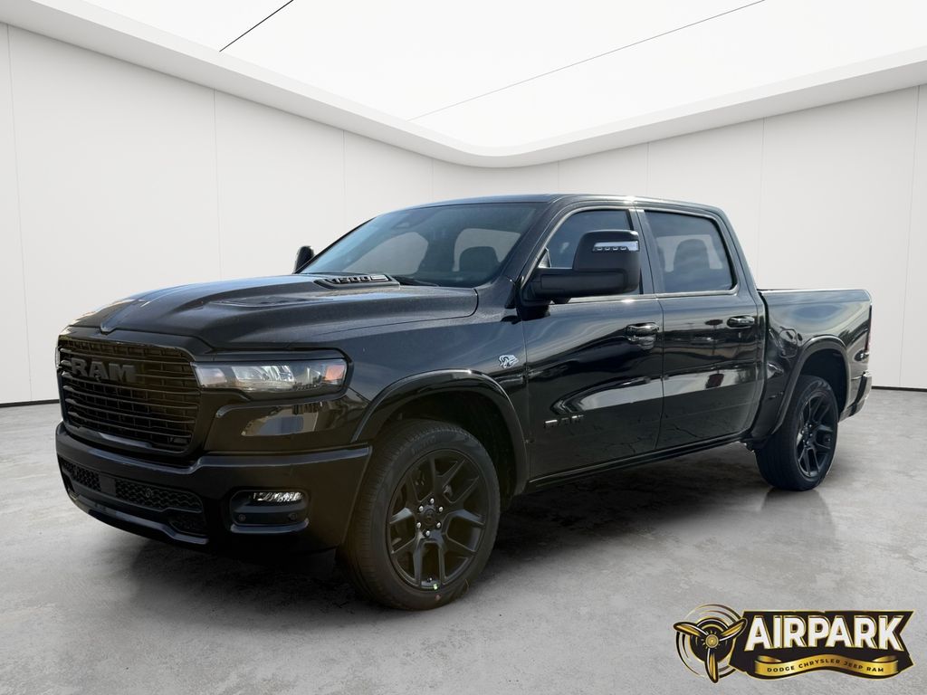 New 2026 Diamond Black Crystal Pearlcoat Ram Laramie image 9