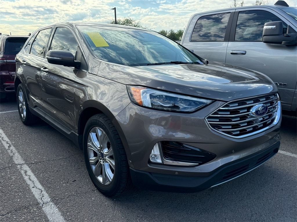 Used 2019 Ford Edge Titanium with VIN 2FMPK3K98KBC63520 for sale in Scottsdale, AZ