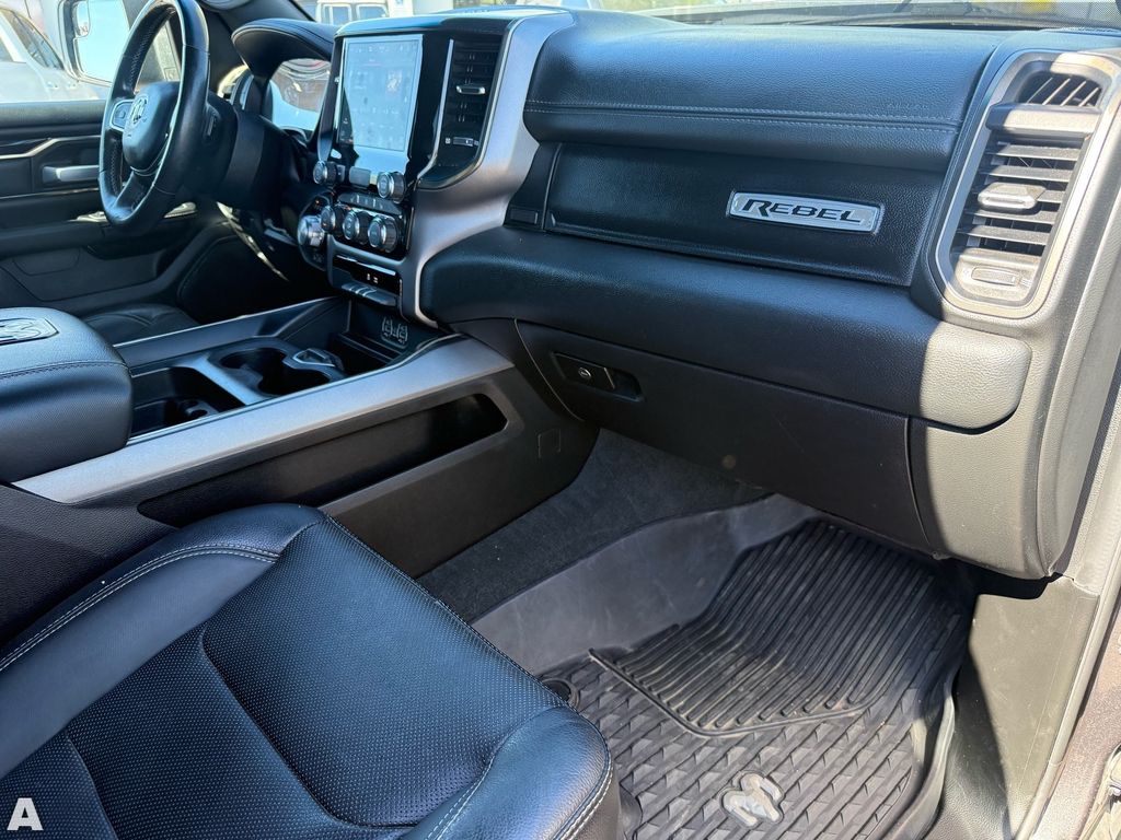 Used 2022 Granite Crystal Metallic Clearcoat Ram Rebel image 29