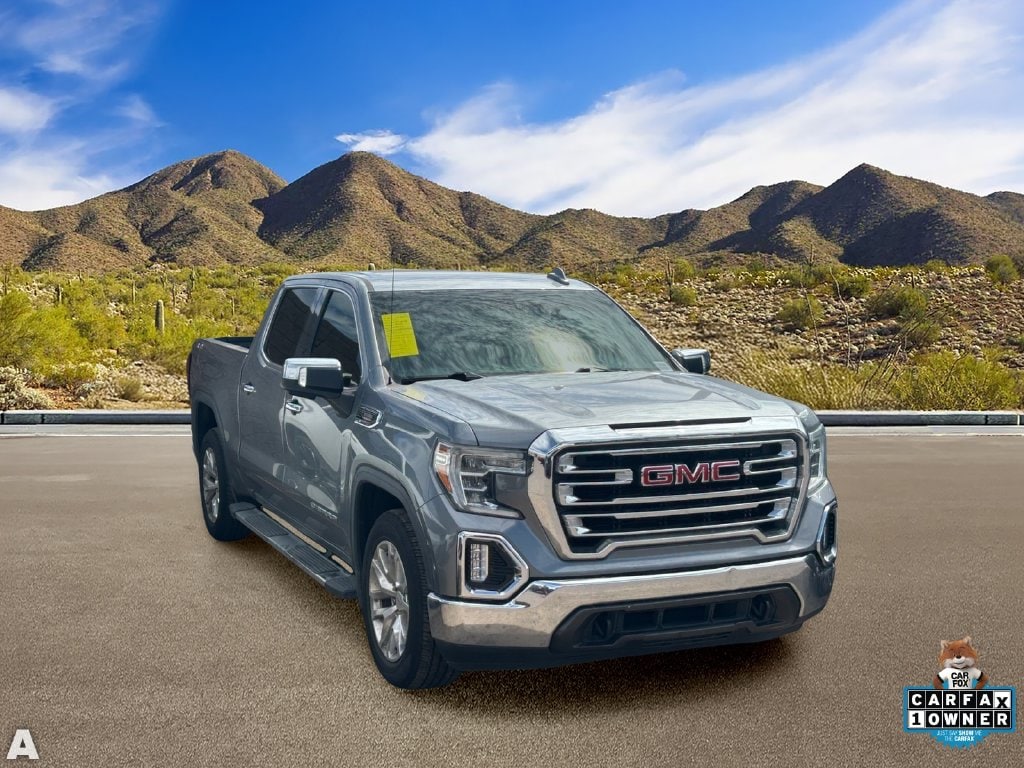Used 2021 Satin Steel Metallic GMC SLT image 5
