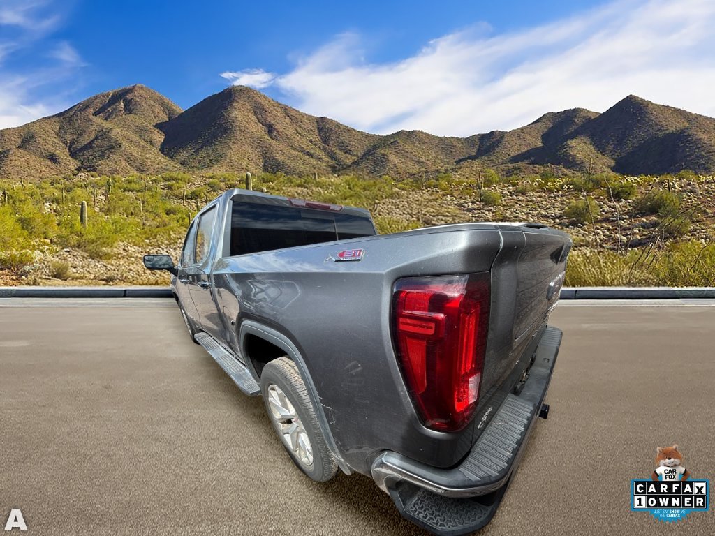 Used 2021 Satin Steel Metallic GMC SLT image 3