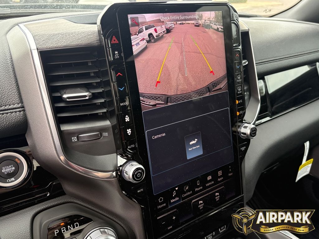 New 2026 Diamond Black Crystal Pearlcoat Ram Laramie image 23