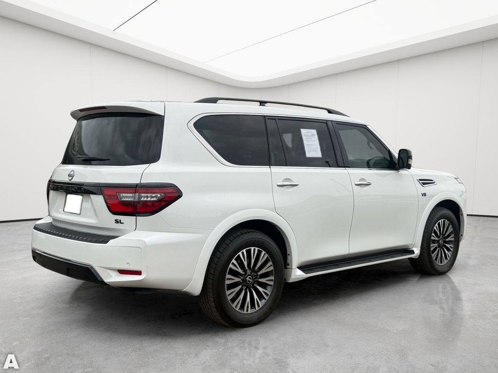 Used 2022 Aspen White Tricoat Nissan SL image 7