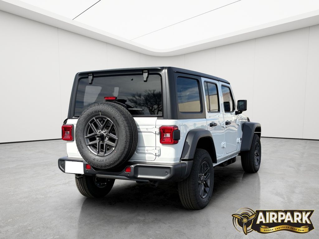 New 2026 Bright White Jeep Sport image 4