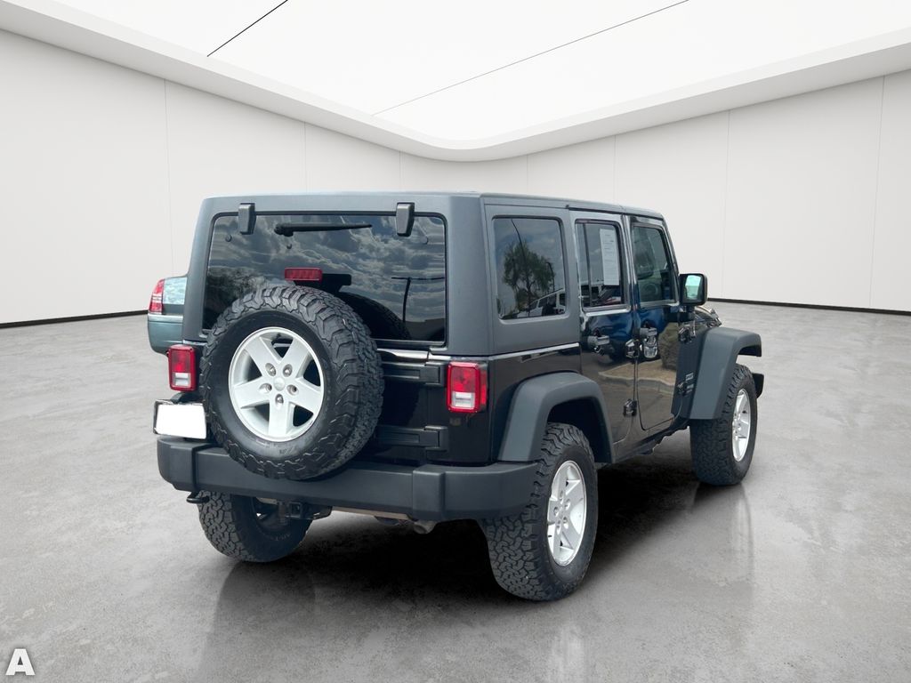 Used 2018 Black Clearcoat Jeep Unlimited Sport image 5