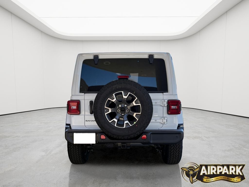 New 2026 Bright White Jeep Sahara image 5