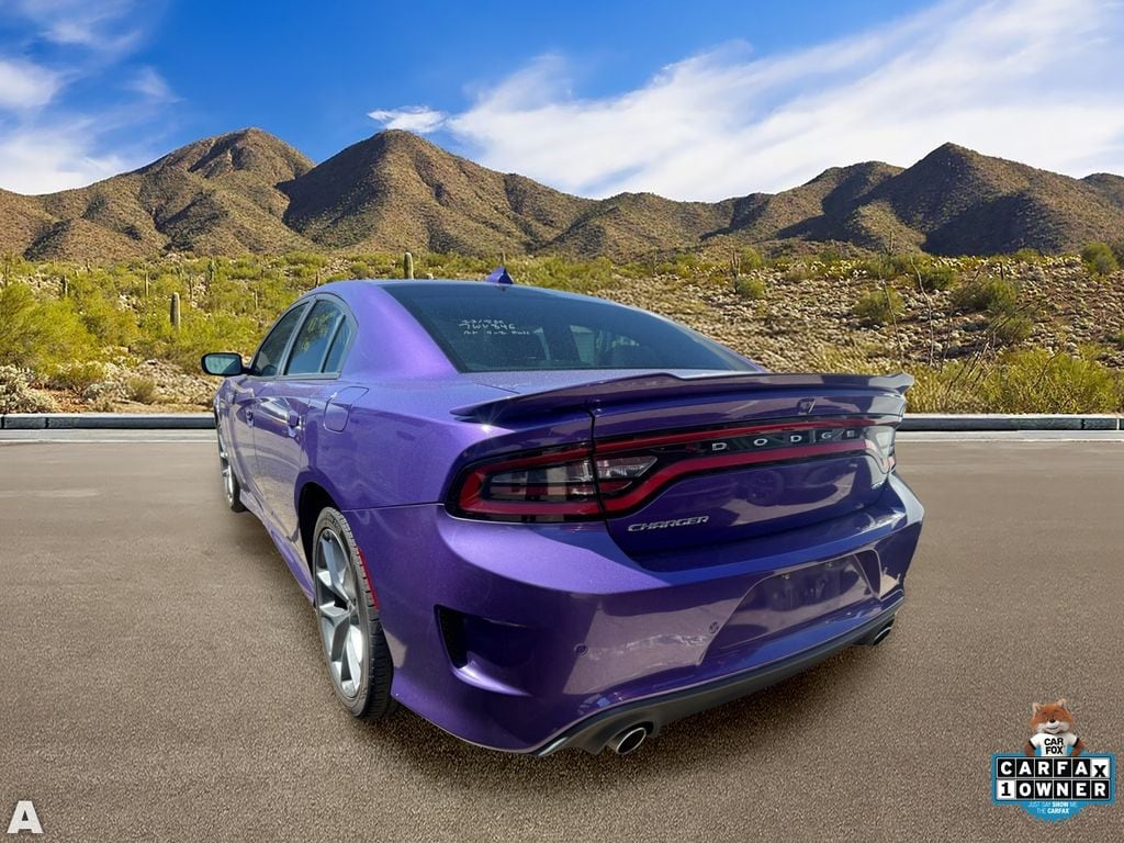 Used 2023 Plum Crazy Pearlcoat Dodge GT image 3
