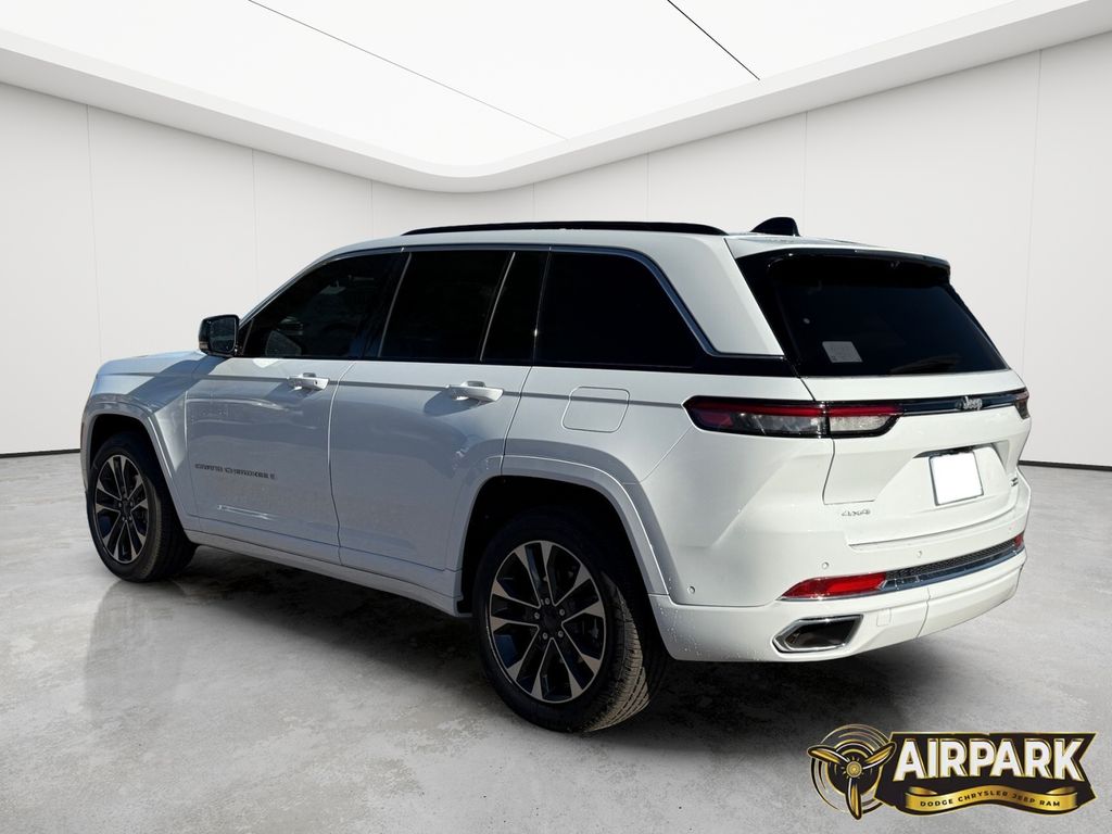 New 2025 Bright White Jeep Overland image 7