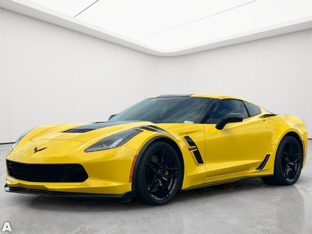 Used 2017 Corvette Racing Yellow Tintcoat Chevrolet Grand Sport image 2