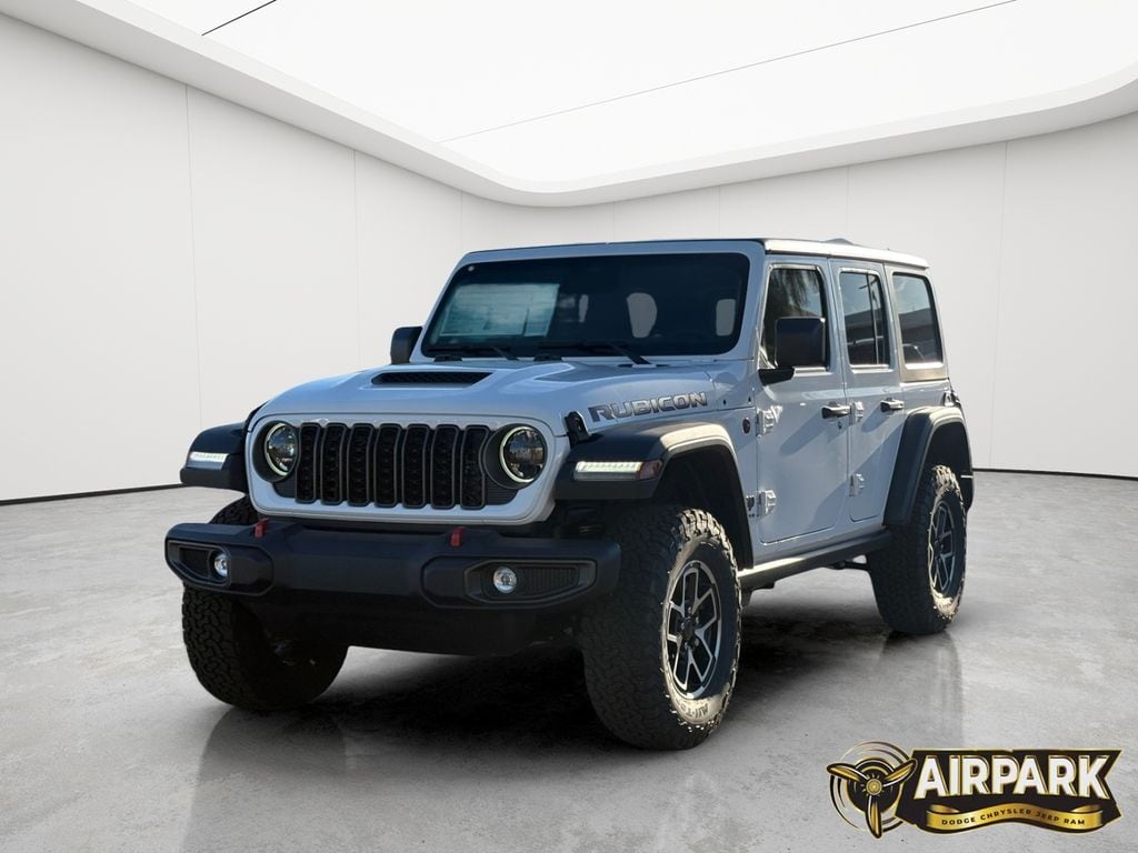 New 2026 Bright White Jeep Rubicon image 8