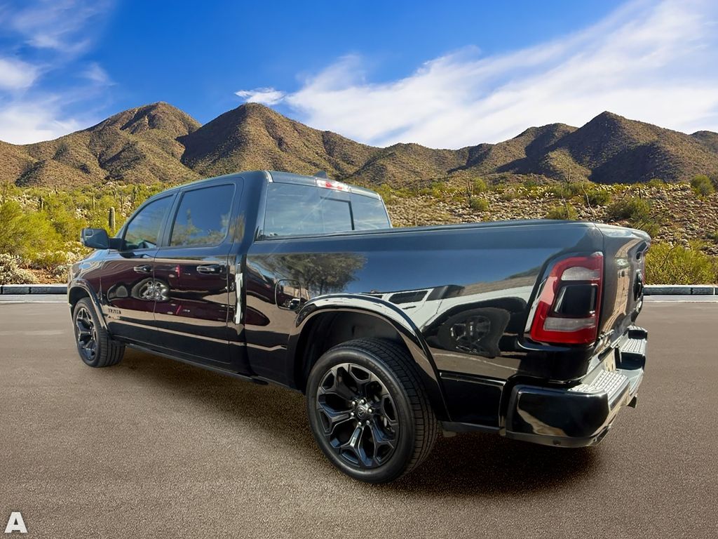 Used 2024 Diamond Black Crystal Pearlcoat Ram Tradesman image 3