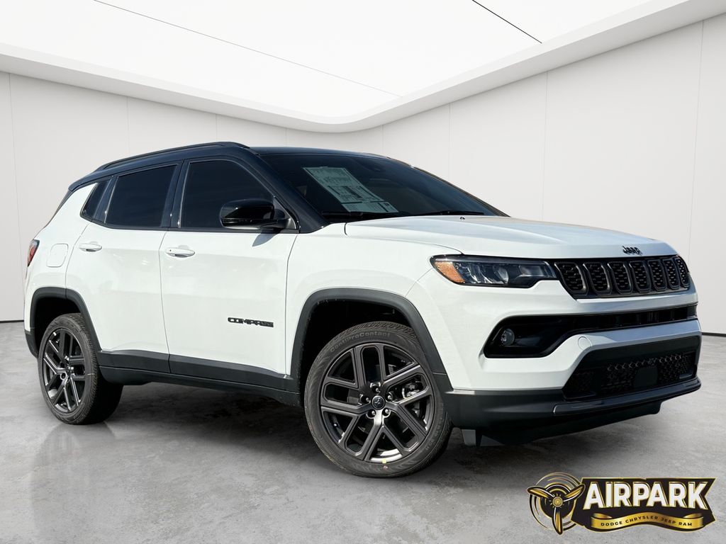 New 2026 Bright White Jeep Limited image 2