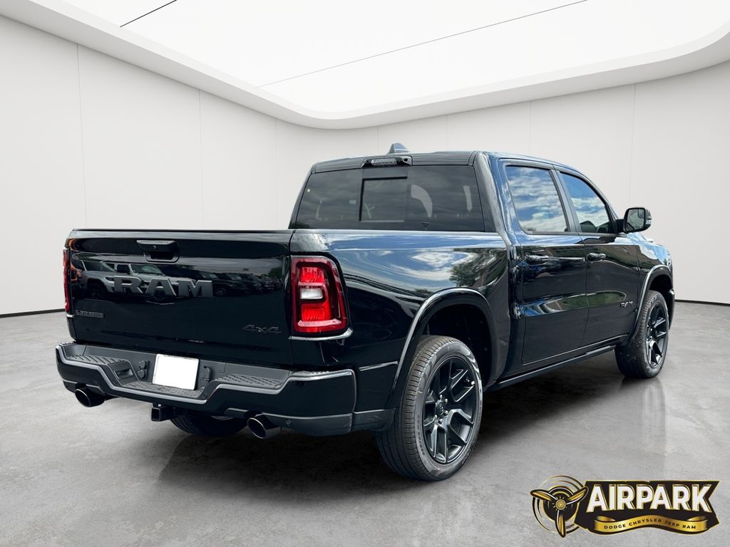 New 2026 Diamond Black Crystal Pearlcoat Ram Laramie image 8