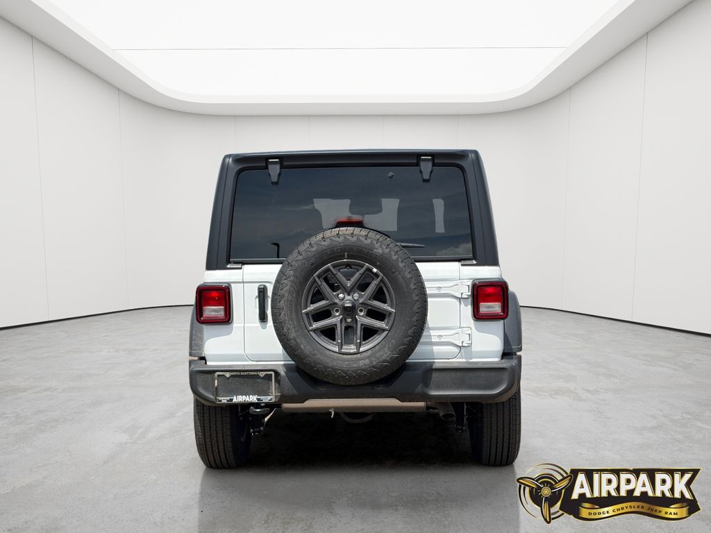New 2026 Bright White Jeep Sport image 9