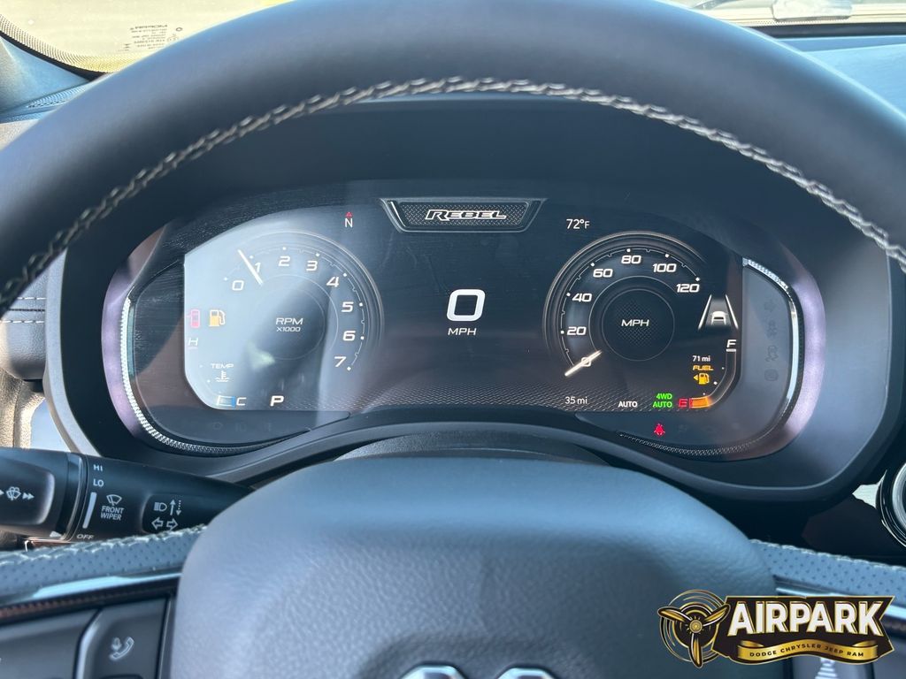 New 2026 Diamond Black Crystal Pearlcoat Ram Rebel image 13