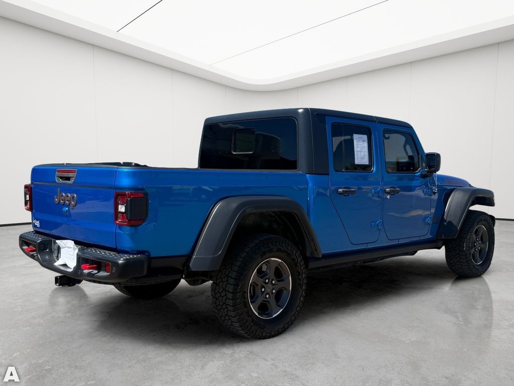 Used 2021 Hydro Blue Pearlcoat Jeep Rubicon image 7