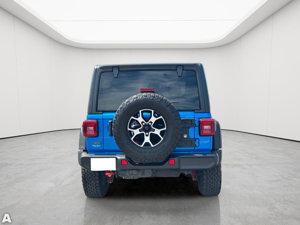 Certified Used 2022 Hydro Blue Pearl Coat Jeep Unlimited Rubicon image 9