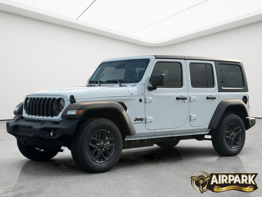 New 2026 Bright White Jeep Sport image 9