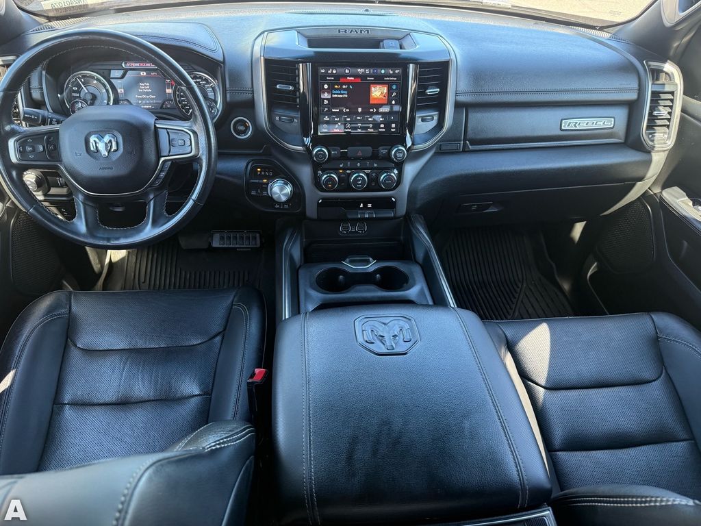 Used 2022 Granite Crystal Metallic Clearcoat Ram Rebel image 27