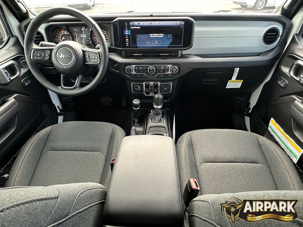 New 2025 Bright White Jeep Sport image 14