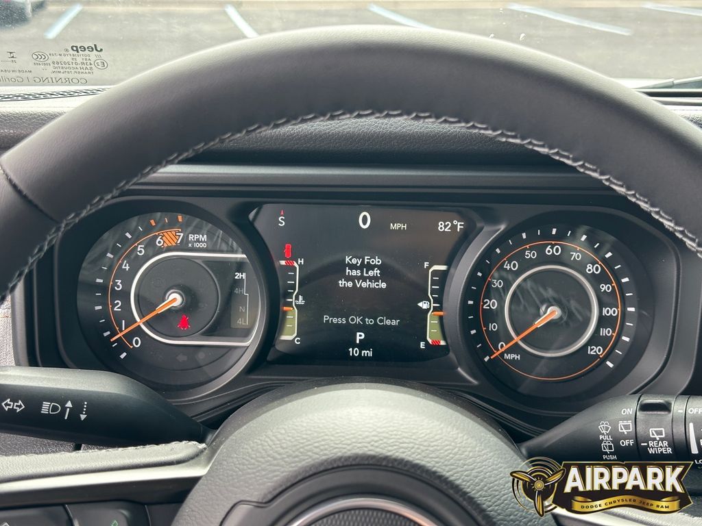 New 2025 Bright White Jeep Sport image 18