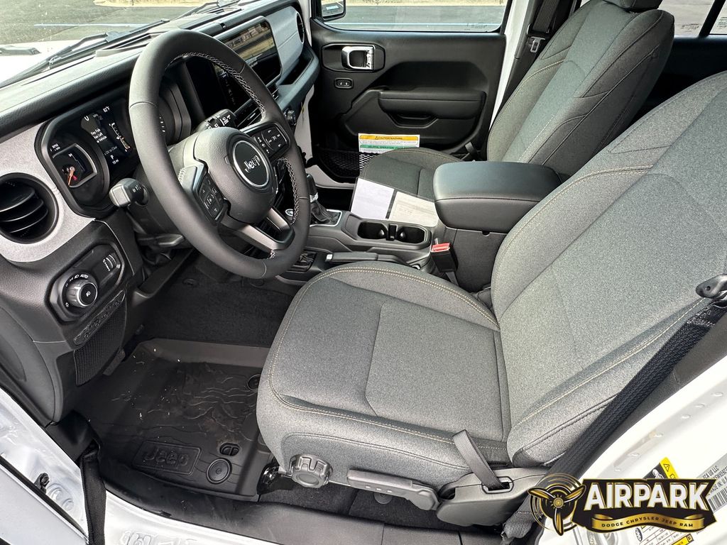 New 2025 Bright White Jeep Sport image 15